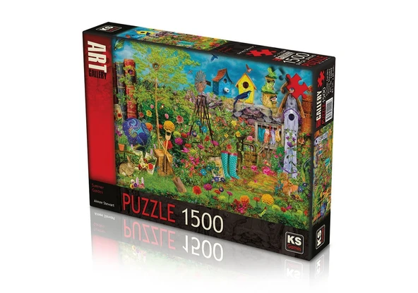 PARAPLY KS Puzzle 1500 Parça Summer Garden Kız Erkek Çocuk Oyuncak Eğitici Oyuncaklar ürün görseli 1