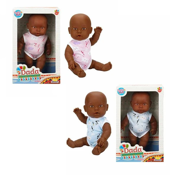 PARAPLY Esmer Bebek Dada 35CM 1adet Kız Erkek Çocuk Oyuncak Eğitici Oyuncaklar ürün görseli 1