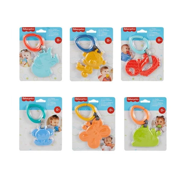 PARAPLY Fisher Price Sevimli Hayvancıklar Dişlikler GYN23 -1adet stokta olan gönderilir Kız Erkek Çocuk Oyun ürün görseli 1