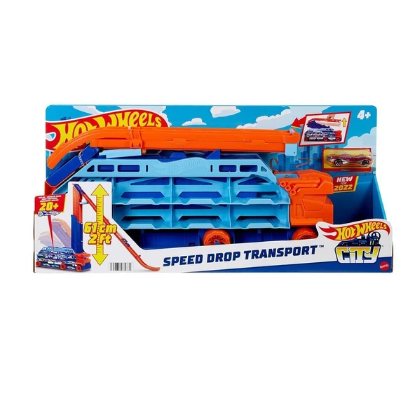 PARAPLY HDY92 Hot Wheels Hız Rampalı Tır Kız Erkek Çocuk Oyuncak Eğitici Oyuncaklar ürün görseli 1
