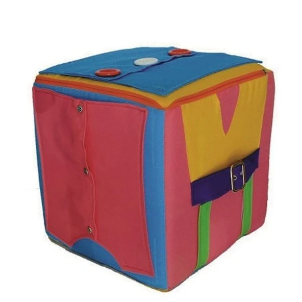 PARAPLY AND-5013 BECERİ KÜPÜ 6 İŞLEVLİ 30X30X30 Kız Erkek Çocuk Oyuncak Eğitici Oyuncaklar ürün görseli 1