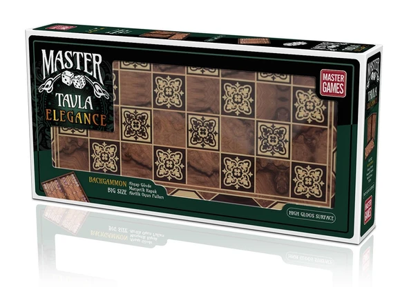 PARAPLY KS Games Master Elegance Tavla Elegance Motif Kız Erkek Çocuk Oyuncak Eğitici Oyuncaklar ürün görseli 1