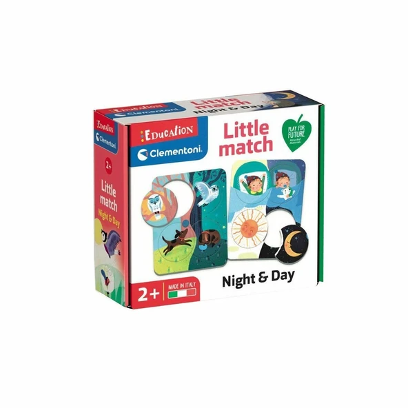 PARAPLY 16716TR Little Match - Gece ve Gündüz +2 yaş Kız Erkek Çocuk Oyuncak Eğitici Oyuncaklar ürün görseli 1