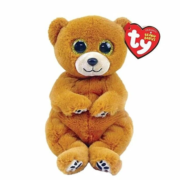 PARAPLY Ty Beanie Bellies Kahverengi Peluş Ayı Duncan 15cm Kız Erkek Çocuk Oyuncak Eğitici Oyuncaklar ürün görseli 1
