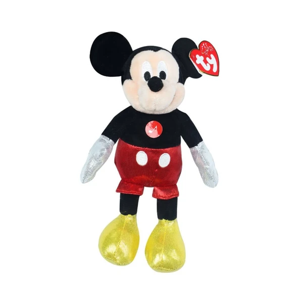 PARAPLY TY Sparkle Sesli Peluş Mickey Mouse 21cm Kız Erkek Çocuk Oyuncak Eğitici Oyuncaklar ürün görseli 1