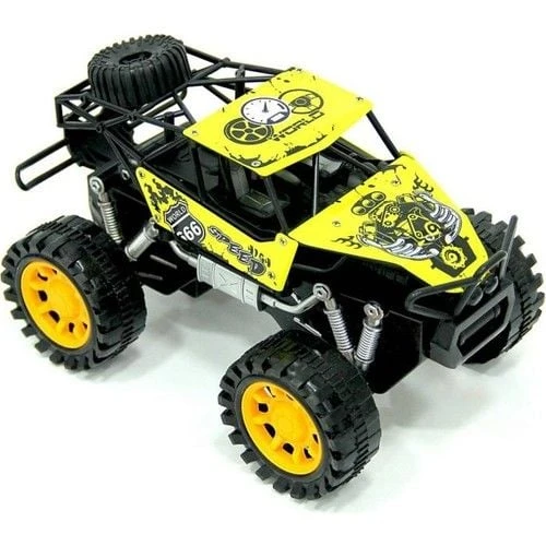 PARAPLY Rock Crawler Metal Büyük Sürtmeli Arazi Aracı Sarı Kız Erkek Çocuk Oyuncak Eğitici Oyuncaklar ürün görseli 1