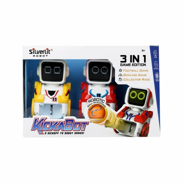 PARAPLY SIL 88549 Kickabot İkili Set Asorti Kız Erkek Çocuk Oyuncak Eğitici Oyuncaklar ürün görseli 1