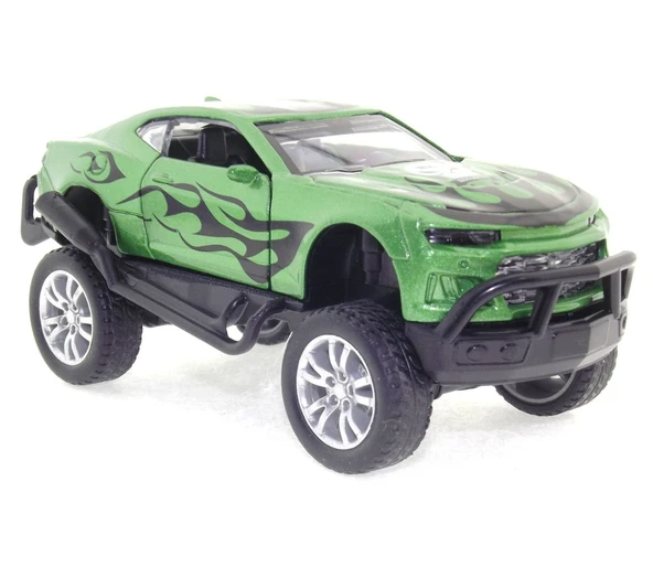 PARAPLY Die Cast Çek Bırak Yeşil Arazi Aracı Kız Erkek Çocuk Oyuncak Eğitici Oyuncaklar ürün görseli 1