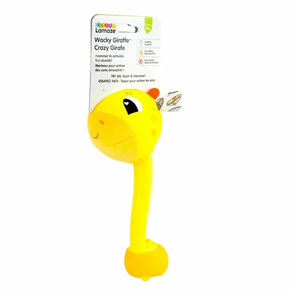 PARAPLY 27471 Tomy Lamaze - Çılgın Zürafa +3 ay Kız Erkek Çocuk Oyuncak Eğitici Oyuncaklar ürün görseli 1