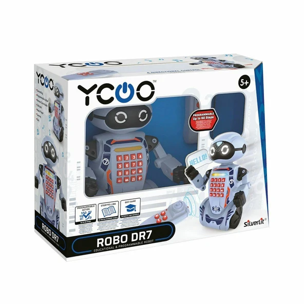 PARAPLY SIL 88046 Silverlit Robo DR7 Kız Erkek Çocuk Oyuncak Eğitici Oyuncaklar ürün görseli 1