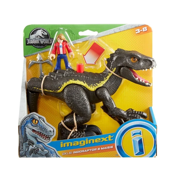 PARAPLY FMX88 Imaginext®, Jurassic World Araç ve Figürleri / +3 yaş Kız Erkek Çocuk Oyuncak Eğitici Oyuncakl ürün görseli 1