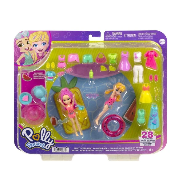 PARAPLY HNF51 Polly Pocket ve Arkadaşları Farklı Moda Aksesuarları Oyun Setleri - 1adet Fiyatıdır Kız Erkek ürün görseli 1