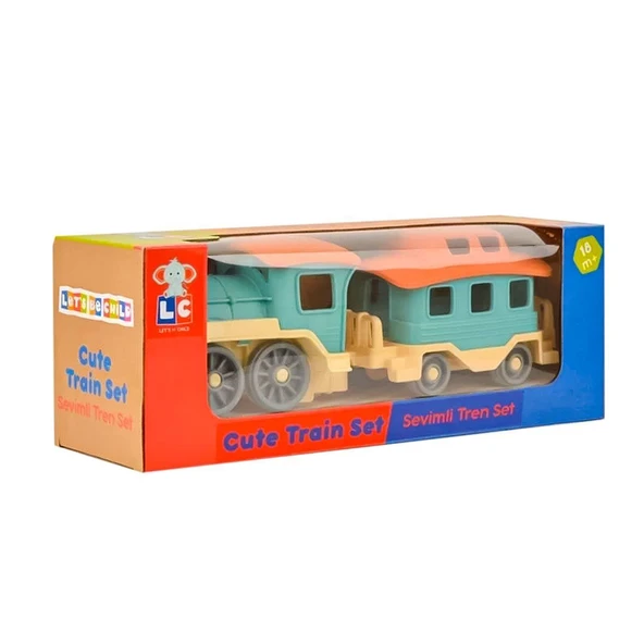 PARAPLY LC-31028 LC Tren Set Yolcu Treni Kız Erkek Çocuk Oyuncak Eğitici Oyuncaklar ürün görseli 1
