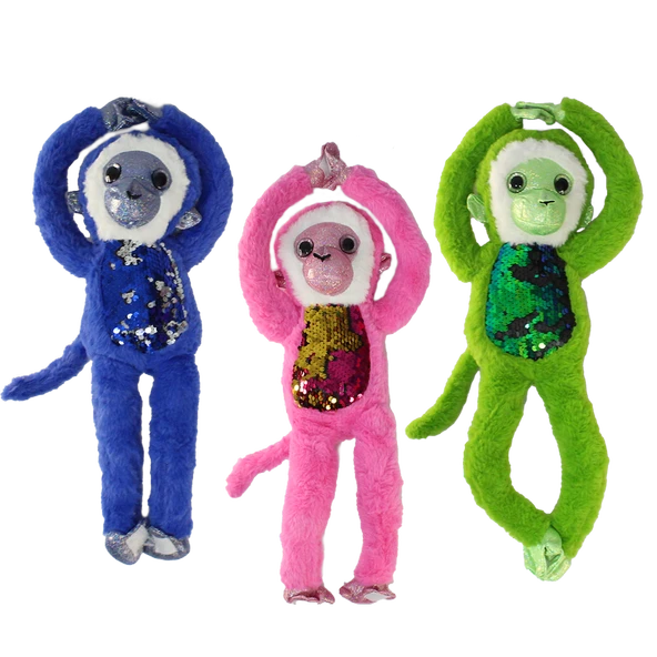 PARAPLY Süslü Maymunlar Peluş Oyuncak 45cm 1adet Kız Erkek Çocuk Oyuncak Eğitici Oyuncaklar ürün görseli 1