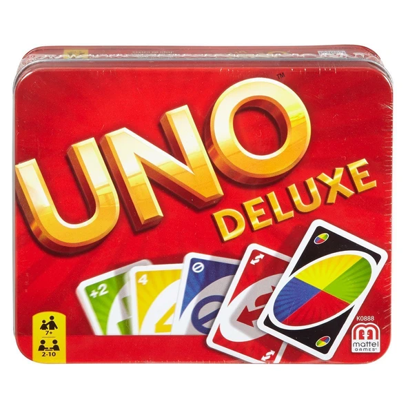 PARAPLY K0888 Uno Deluxe Kartlar / +7 yaş Kız Erkek Çocuk Oyuncak Eğitici Oyuncaklar ürün görseli 1