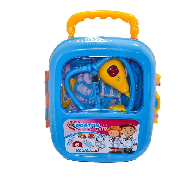 PARAPLY ZEY2027 Doktor Seti Erkek - Zey Toys Kız Erkek Çocuk Oyuncak Eğitici Oyuncaklar ürün görseli 1