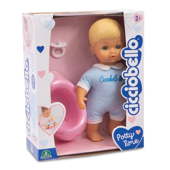 PARAPLY CCBA7000 Cicciobello 24cm Yumuş Bebek Tuvalet Zamanı +3 yaş Kız Erkek Çocuk Oyuncak Eğitici Oyuncakl ürün görseli 1
