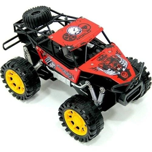 PARAPLY Rock Crawler Metal Büyük Sürtmeli Arazi Aracı Kırmızı Kız Erkek Çocuk Oyuncak Eğitici Oyuncaklar ürün görseli 1