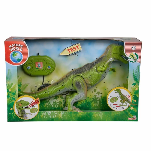 PARAPLY 104345092 Simba Dino Tel Kontrollü Kız Erkek Çocuk Oyuncak Eğitici Oyuncaklar ürün görseli 1