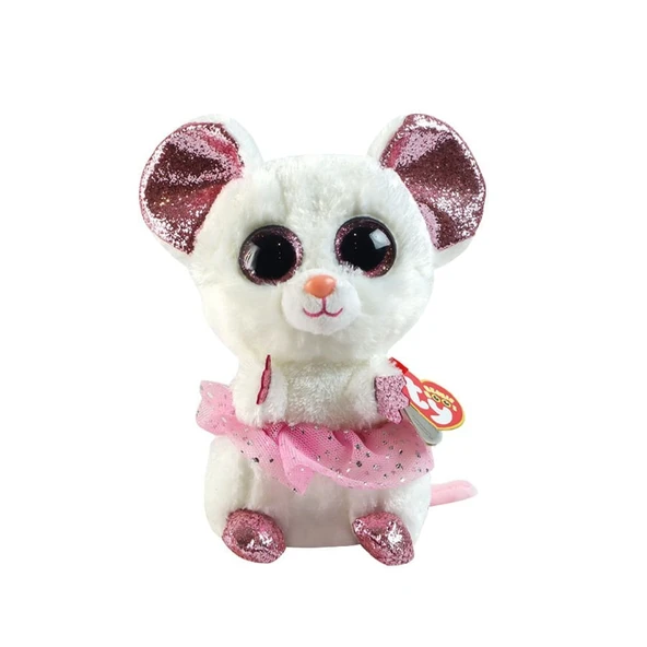 PARAPLY TY Beanie Boos Tütülü Peluş Fare Nina 17cm Kız Erkek Çocuk Oyuncak Eğitici Oyuncaklar ürün görseli 1