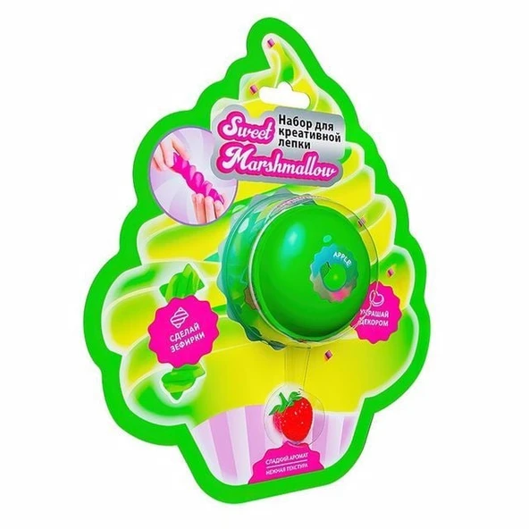PARAPLY Macaron Kutuda Marshmallow Elma Slime Kız Erkek Çocuk Oyuncak Eğitici Oyuncaklar ürün görseli 1