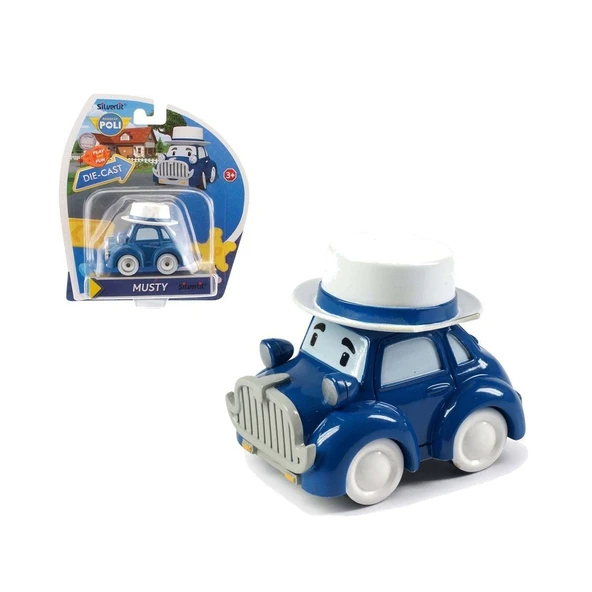 PARAPLY POLI 83151 Metal Araç Karakter Figürler Asorti Kız Erkek Çocuk Oyuncak Eğitici Oyuncaklar ürün görseli 1