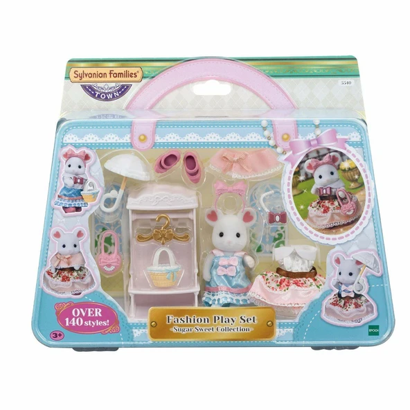 PARAPLY 5540 Sylvanian Families Marshmallow Fare Moda Seti +3 yaş Kız Erkek Çocuk Oyuncak Eğitici Oyuncaklar ürün görseli 1