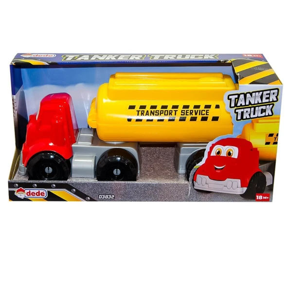 PARAPLY 03832 Tankerli Tır Kız Erkek Çocuk Oyuncak Eğitici Oyuncaklar ürün görseli 1