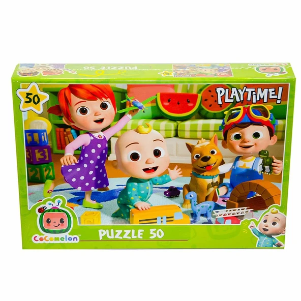 PARAPLY CO7780 Cocomelon 50 Parça 2 Kız Erkek Çocuk Oyuncak Eğitici Oyuncaklar ürün görseli 1