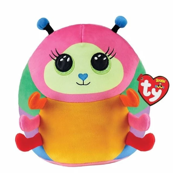 PARAPLY Ty Squishy Beanies Yastık Tırtı Nessa 21cm Kız Erkek Çocuk Oyuncak Eğitici Oyuncaklar ürün görseli 1