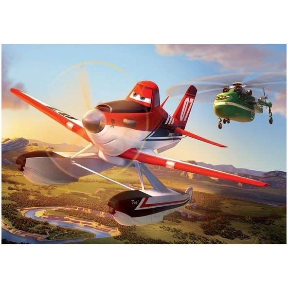 PARAPLY 100 Parça Planes Puzzle Kız Erkek Çocuk Oyuncak Eğitici Oyuncaklar ürün görseli 1