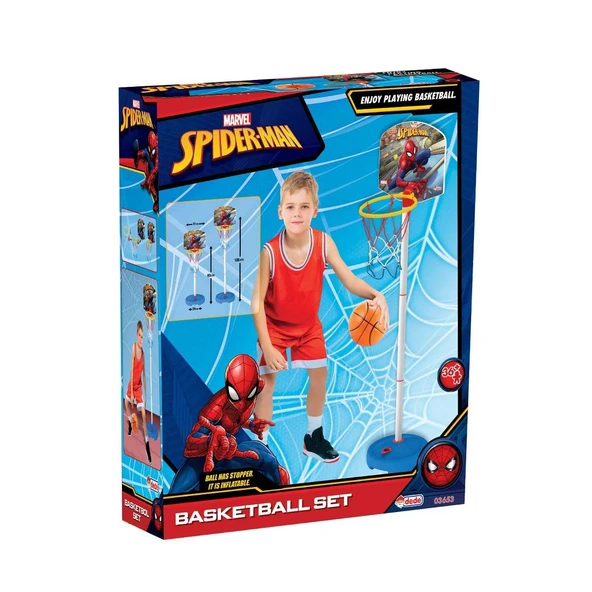 PARAPLY Dede Spiderman Küçük Ayaklı Basketbol Potası Kız Erkek Çocuk Oyuncak Eğitici Oyuncaklar ürün görseli 1