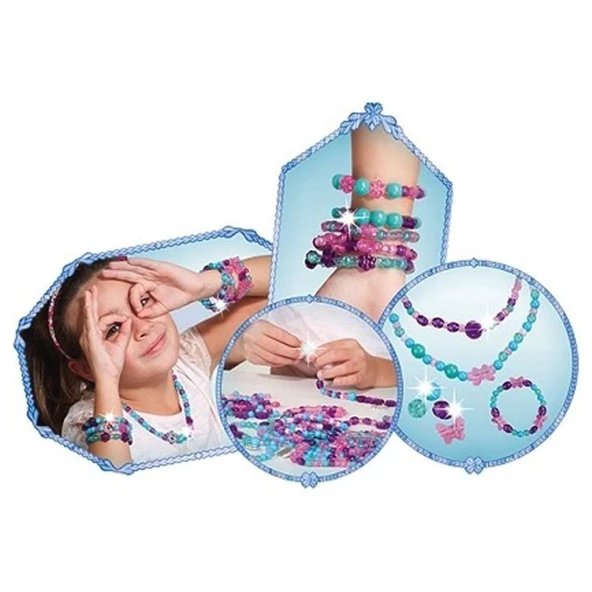 PARAPLY Dede Frozen Çantalı Boncuk Takı Seti Kız Erkek Çocuk Oyuncak Eğitici Oyuncaklar ürün görseli 1