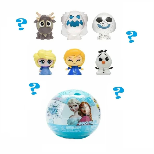 PARAPLY Frozen Mashems Figürleri Sürpriz Paket - S00053600 - 1adet Fiyatıdır Kız Erkek Çocuk Oyuncak Eğitici ürün görseli 1