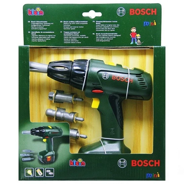 PARAPLY Bosch Oyuncak Akülü Vidalama - S00008402 Kız Erkek Çocuk Oyuncak Eğitici Oyuncaklar ürün görseli 1