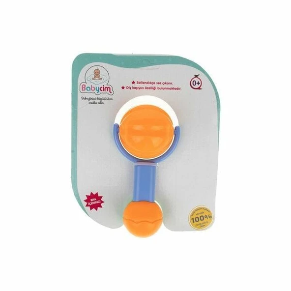 PARAPLY URT038-008 BABYCİM DÖNEN TOPLU ÇINGIRAK - 89034 Kız Erkek Çocuk Oyuncak Eğitici Oyuncaklar ürün görseli 1
