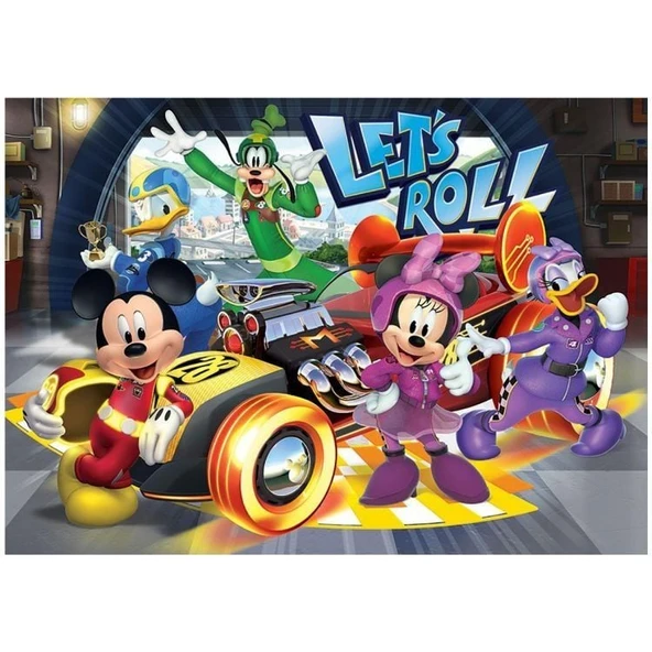 PARAPLY 100 Parça Mickey Mouse Yapboz Kız Erkek Çocuk Oyuncak Eğitici Oyuncaklar ürün görseli 1