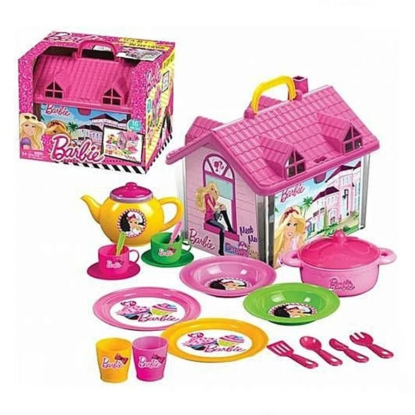 PARAPLY Dede Barbie Ev Çay Seti Kız Erkek Çocuk Oyuncak Eğitici Oyuncaklar ürün görseli 1