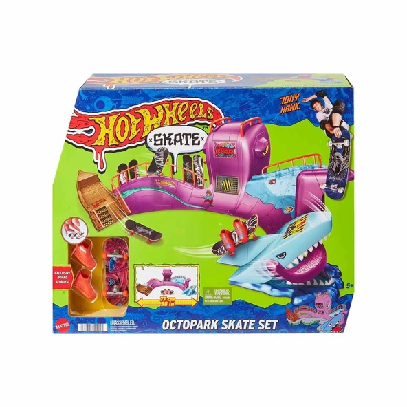 PARAPLY HMK01 Hot Wheels Skate Ahtapot Kaykay Parkı Oyun Seti Kız Erkek Çocuk Oyuncak Eğitici Oyuncaklar ürün görseli 1