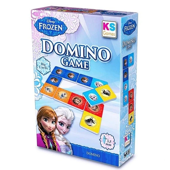 PARAPLY Frozen Domino Oyunu Kız Erkek Çocuk Oyuncak Eğitici Oyuncaklar ürün görseli 1