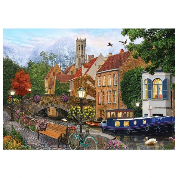 PARAPLY KS Canal Living 2000 Parça Puzzle Kız Erkek Çocuk Oyuncak Eğitici Oyuncaklar ürün görseli 1
