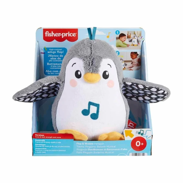 PARAPLY HNC10 Fisher-Price Sevimli Penguen Kız Erkek Çocuk Oyuncak Eğitici Oyuncaklar ürün görseli 1
