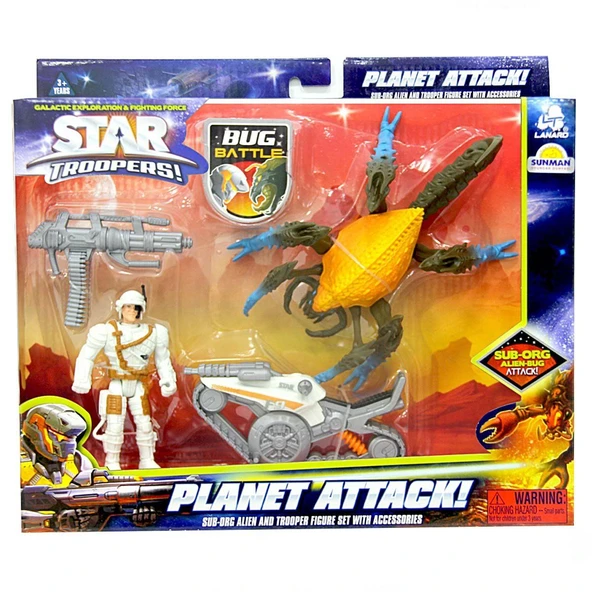 PARAPLY Star Trooper Gezegen Saldırısı Figür Kız Erkek Çocuk Oyuncak Eğitici Oyuncaklar ürün görseli 1