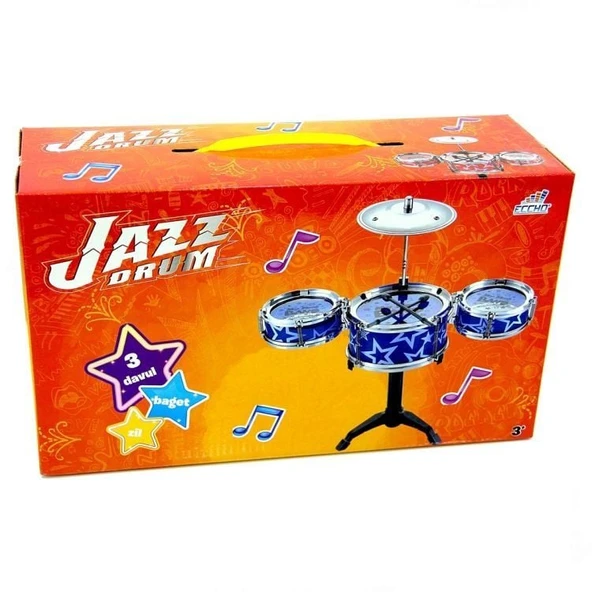 PARAPLY Sunman Jazz Drum Mini Bateri Seti - S00041008 Kız Erkek Çocuk Oyuncak Eğitici Oyuncaklar ürün görseli 1