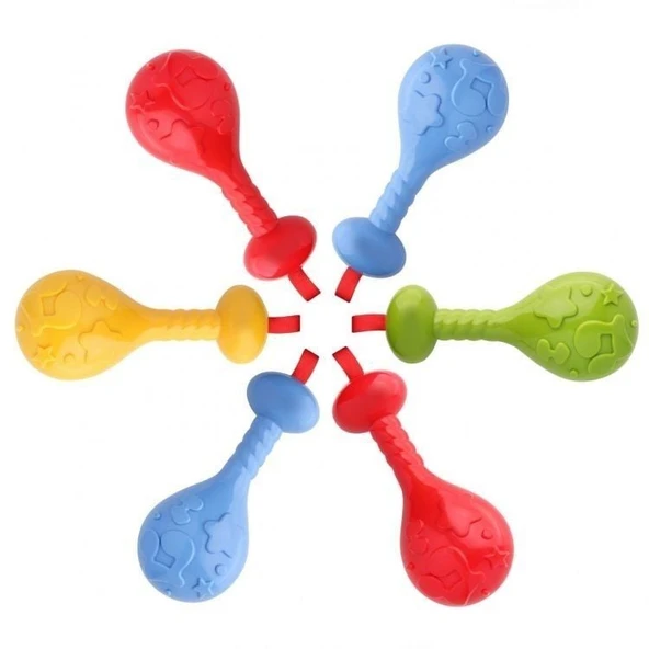 PARAPLY LC Marakas Çıngırak Kız Erkek Çocuk Oyuncak Eğitici Oyuncaklar ürün görseli 1