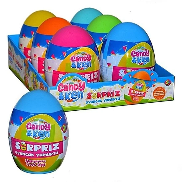 PARAPLY Dede Candy ve Ken Dev Sürpriz Yumurta Kız Erkek Çocuk Oyuncak Eğitici Oyuncaklar ürün görseli 1