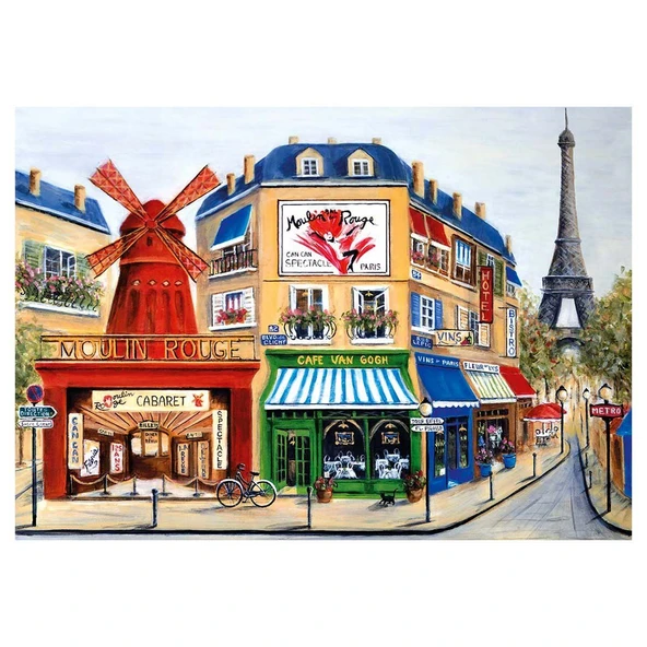 PARAPLY KS Moulin Rouge 2000 Parça Puzzle Kız Erkek Çocuk Oyuncak Eğitici Oyuncaklar ürün görseli 1