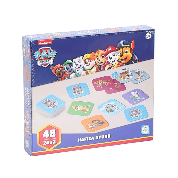 PARAPLY PW7933 Paw Patrol Hafıza Oyunu Kız Erkek Çocuk Oyuncak Eğitici Oyuncaklar ürün görseli 1