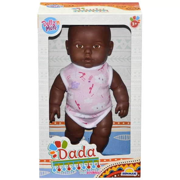 PARAPLY Dada Kel Et Bebek 35cm Kız Erkek Çocuk Oyuncak Eğitici Oyuncaklar ürün görseli 1