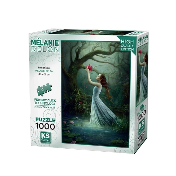 PARAPLY 20682 Red Bloom 1000 Parça Puzzle Kız Erkek Çocuk Oyuncak Eğitici Oyuncaklar ürün görseli 1